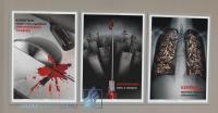 Комплект социальных плакатов (против курения, наркомании, алкоголизма), 3л., А3 ламинир