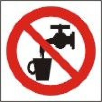 Запрещается использовать в качестве питьевой воды
