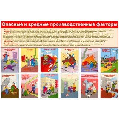 Опасные и вредные производственные факторы, 1 л, А2 ламинир
