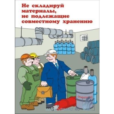 Комплект плакатов «Основы пожарной безопасности», 8л.,  формат А4