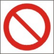 Запрещение (прочие опасности или опасные действия)