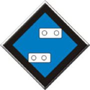 Временный сигнальный знак. Подготовиться к опусканию токоприемника.