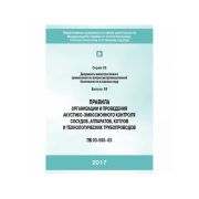 Правила организации и проведения акустико-эмиссионного контроля сосудов, аппаратов, котлов и технологических трубопроводов С03 В38