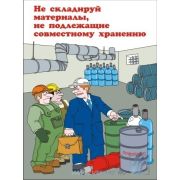 Комплект плакатов «Основы пожарной безопасности», 8л.,  формат А4